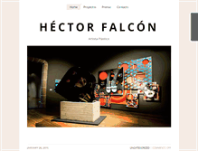 Tablet Screenshot of hectorfalcon.com